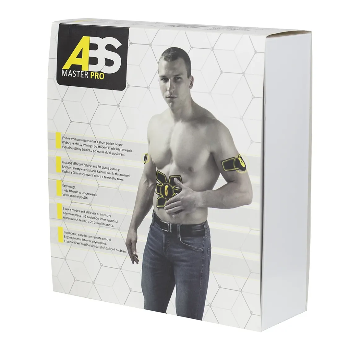 ABS MASTER PRO ELEKTROSTYMULATOR MIĘŚNI NN HMS