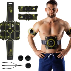 ABS MASTER PRO SUPER ELEKTROSTYMULATOR MIĘŚNI HMS