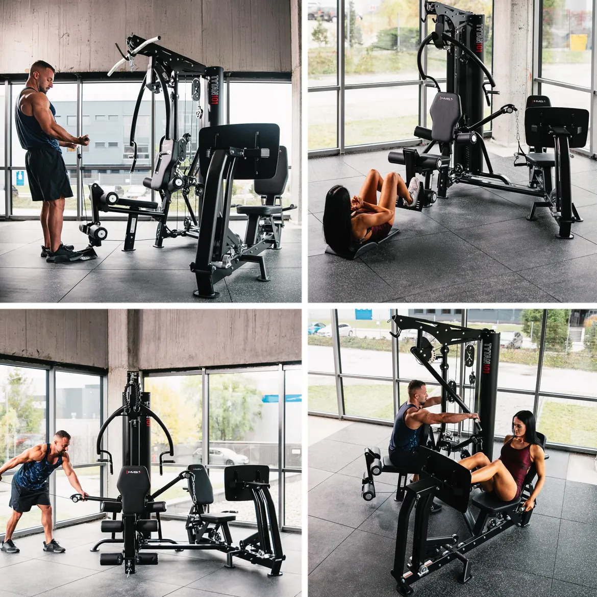 ATLAS DO ĆWICZEŃ Z PRASĄ DO NÓG TYTAN 101 COMMERCIAL HMS
