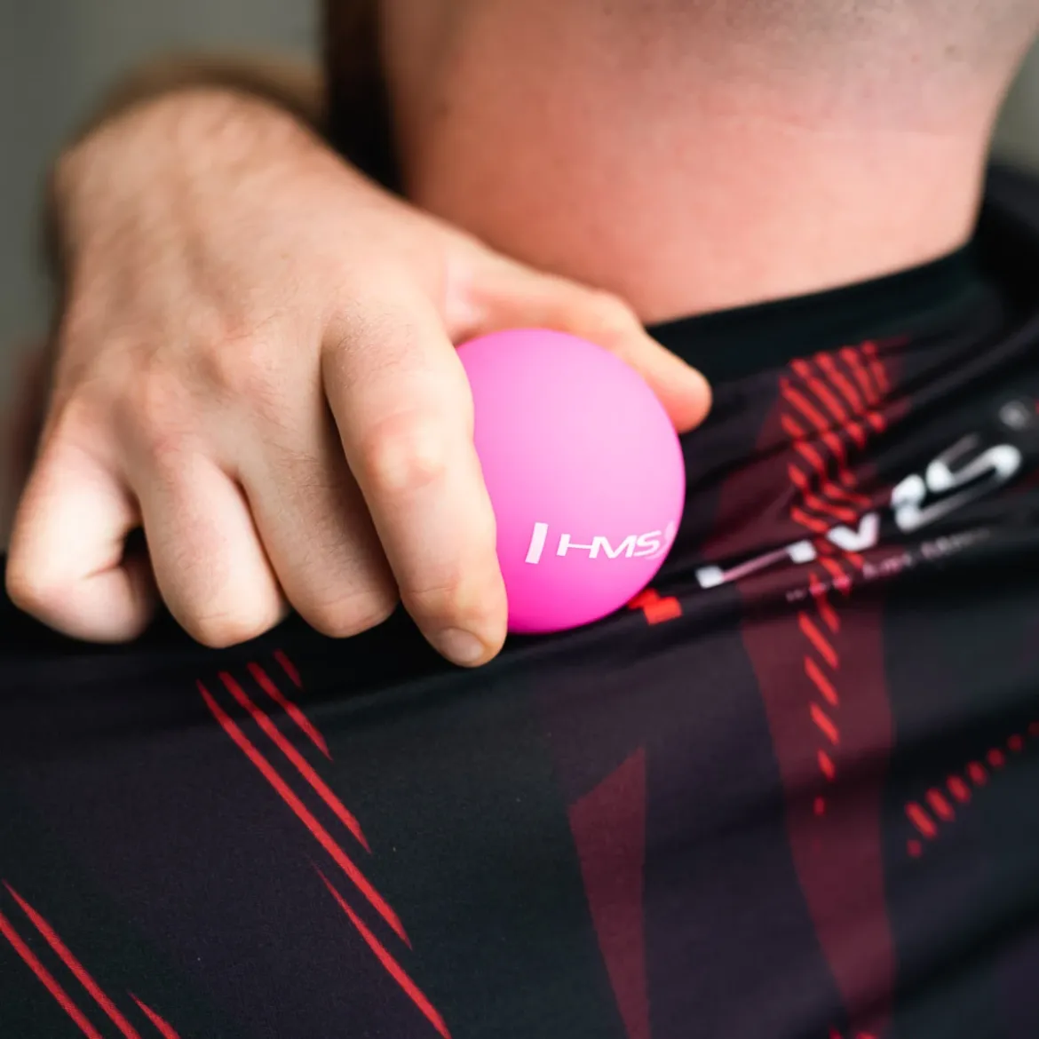 BLC01 PINK LACROSSE POJEDYNCZA PIŁKA DO MASAŻU HMS