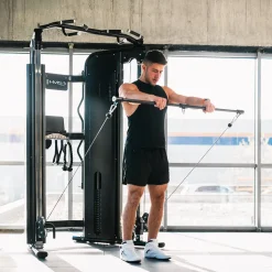 BRAMA DO ĆWICZEŃ Z WYCIĄGIEM I STOSEM ARES PRO COMMERCIAL HMS