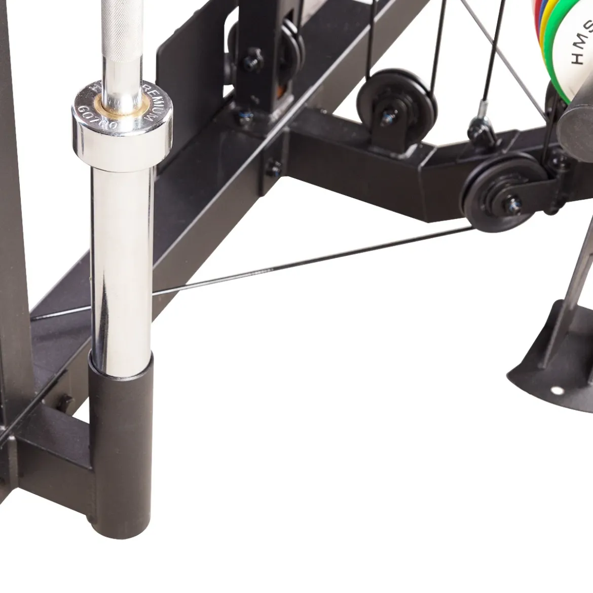 CYKLOP 3 ATLAS DO ĆWICZEŃ Z SUWNICĄ SMITHA I ŁAWKĄ SEMI COMMERCIAL HMS PREMIUM