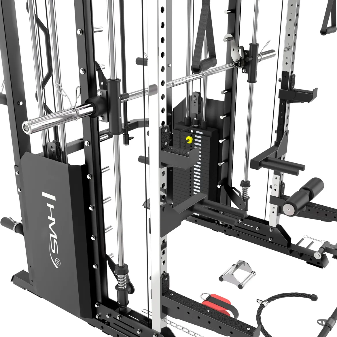 CYKLOP 4 ATLAS DO ĆWICZEŃ Z SUWNICĄ SMITHA SEMI COMMERCIAL HMS