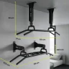 DRĄŻEK DO PODCIĄGANIA – MONTAŻ DO ŚCIANY LUB SUFITU DD16 HMS FITNESS