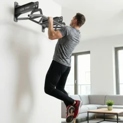 DRĄŻEK DO PODCIĄGANIA – MONTAŻ DO ŚCIANY LUB SUFITU DD16 HMS FITNESS