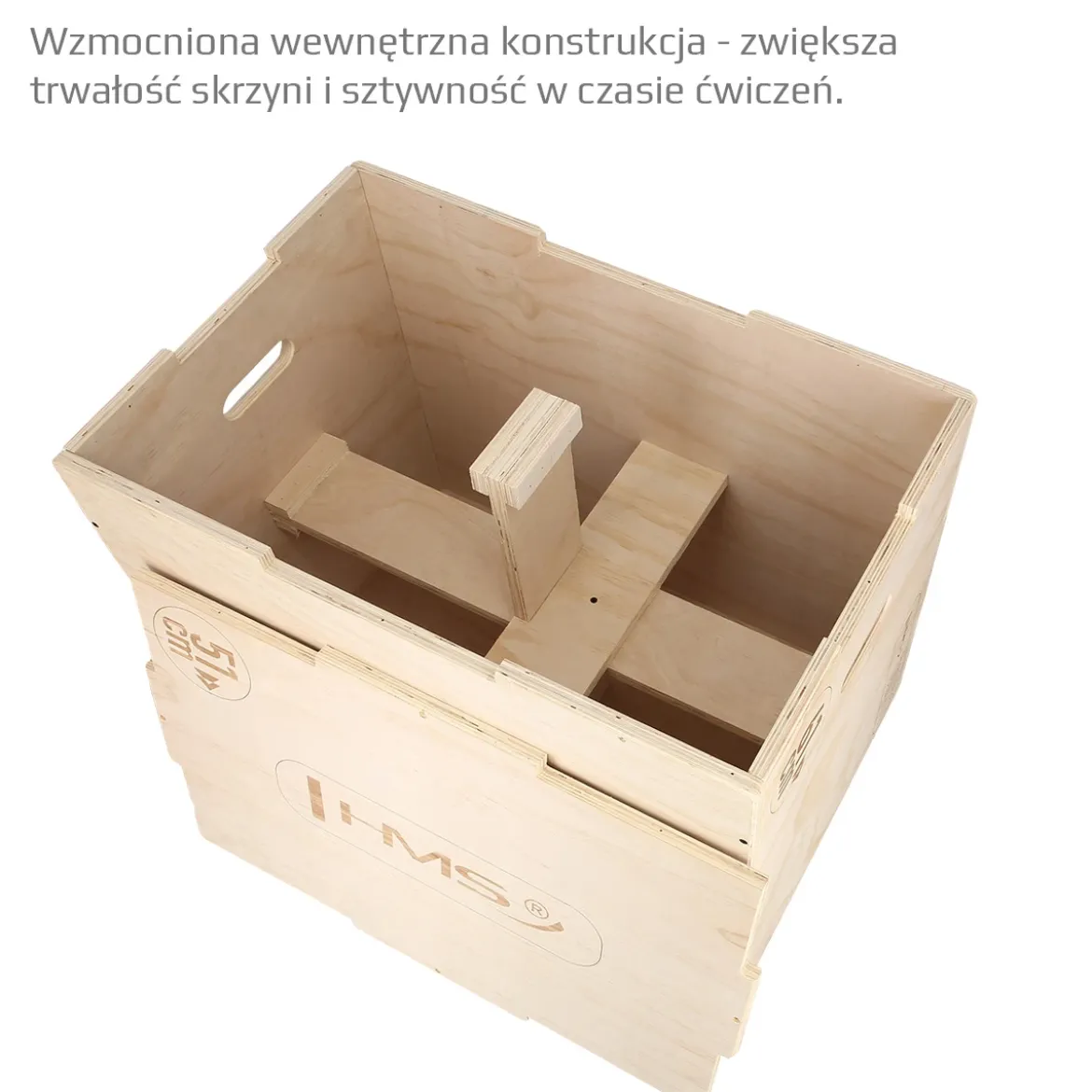 DSC01 SKRZYNIA PLYOMETRYCZNA WZMOCNIONA HMS