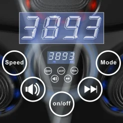 Elektroniczna tarcza bokserska LED z Bluetooth i rękawicami HMS TB10