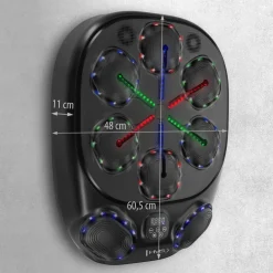 Elektroniczna tarcza bokserska LED z Bluetooth i rękawicami HMS TB10