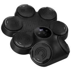 Elektroniczna tarcza bokserska LED HMS TB30 z Bluetooth, licznikiem uderzeń i rękawicami