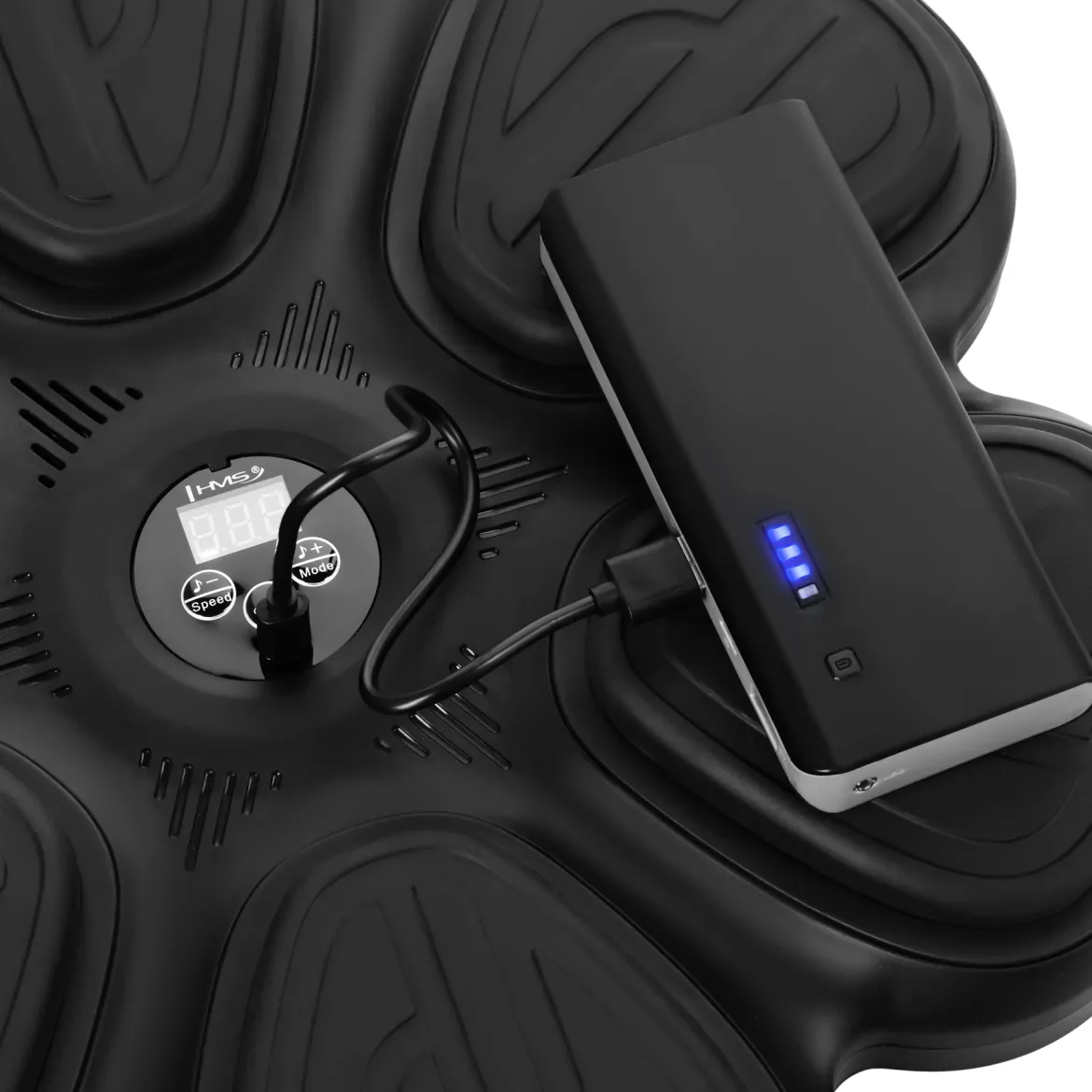 Elektroniczna tarcza bokserska HMS TB12 Bluetooth z rękawicami – dla dzieci, młodzieży i dorosłych