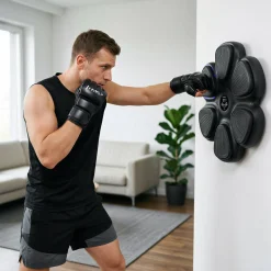 Elektroniczna tarcza bokserska HMS TB12 Bluetooth z rękawicami – dla dzieci, młodzieży i dorosłych