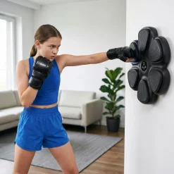 Elektroniczna tarcza bokserska HMS TB12 Bluetooth z rękawicami – dla dzieci, młodzieży i dorosłych