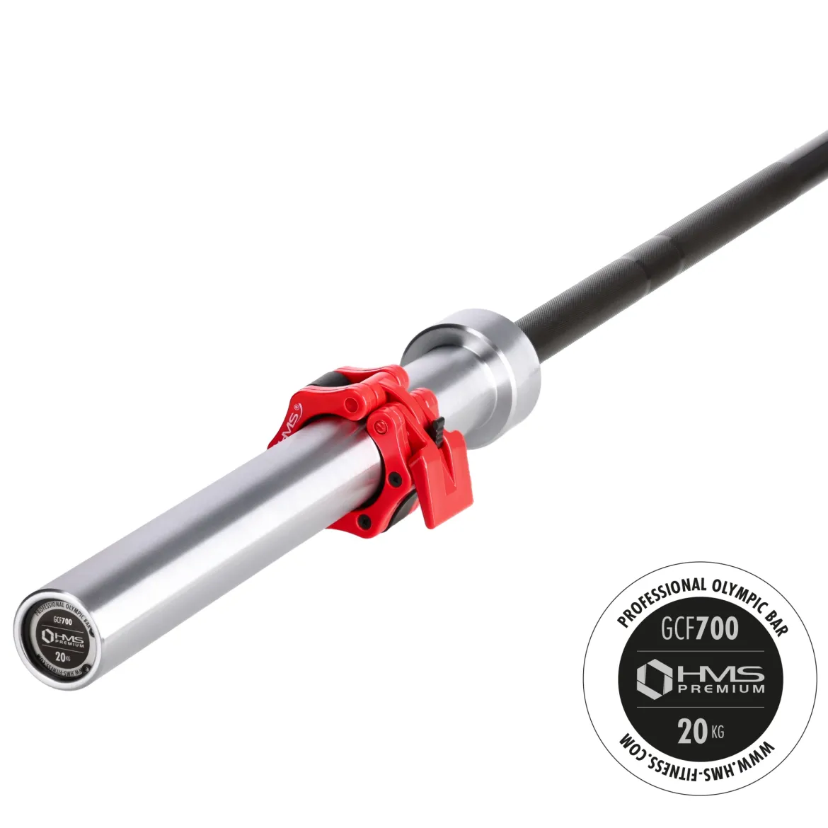 GCF700 GRYF OLIMPIJSKI HMS PREMIUM Z ZACISKAMI LOCK JAW RED