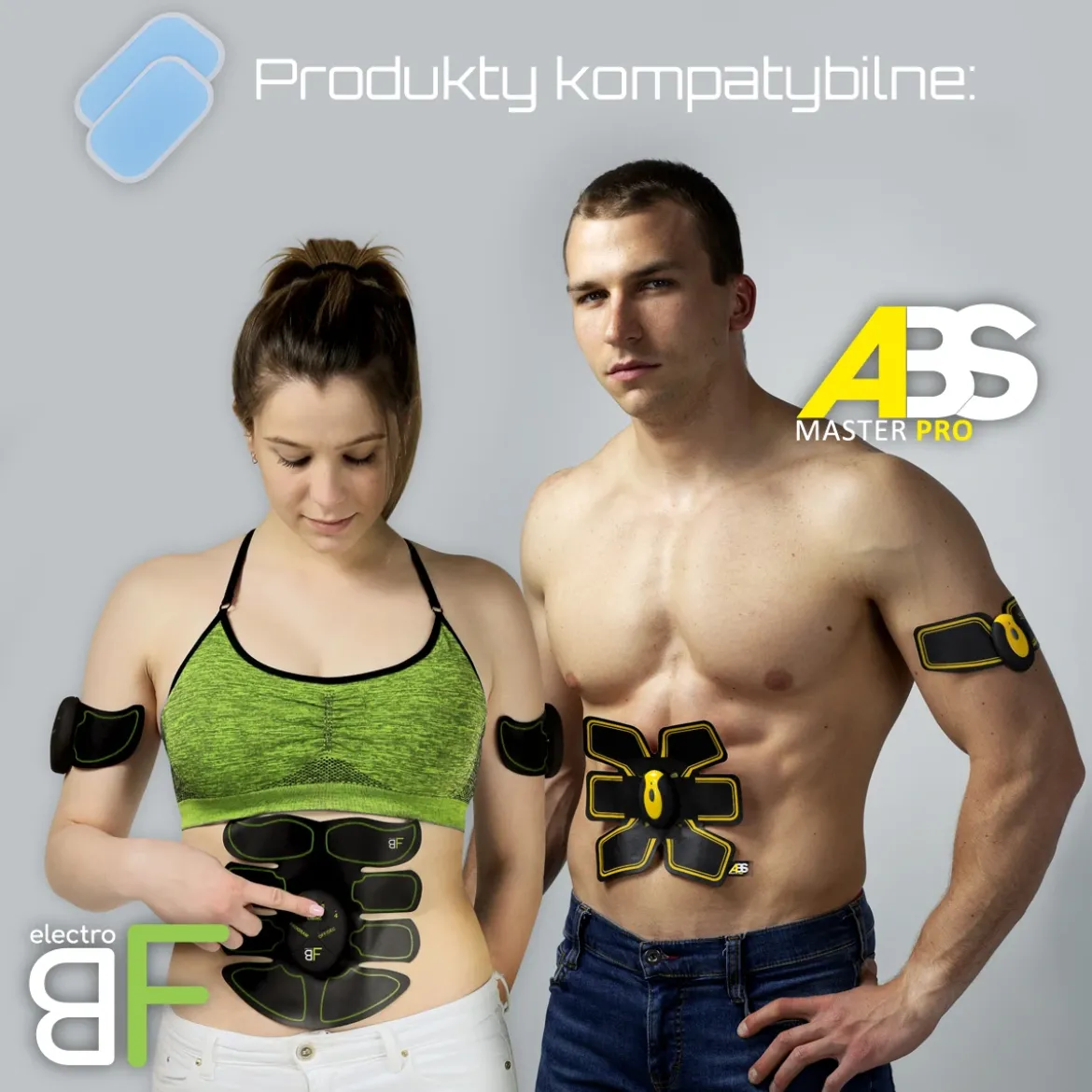 GEL PADS 12 NAKŁADKI ŻELOWE DO ELEKTROSTYMULATORÓW HMS