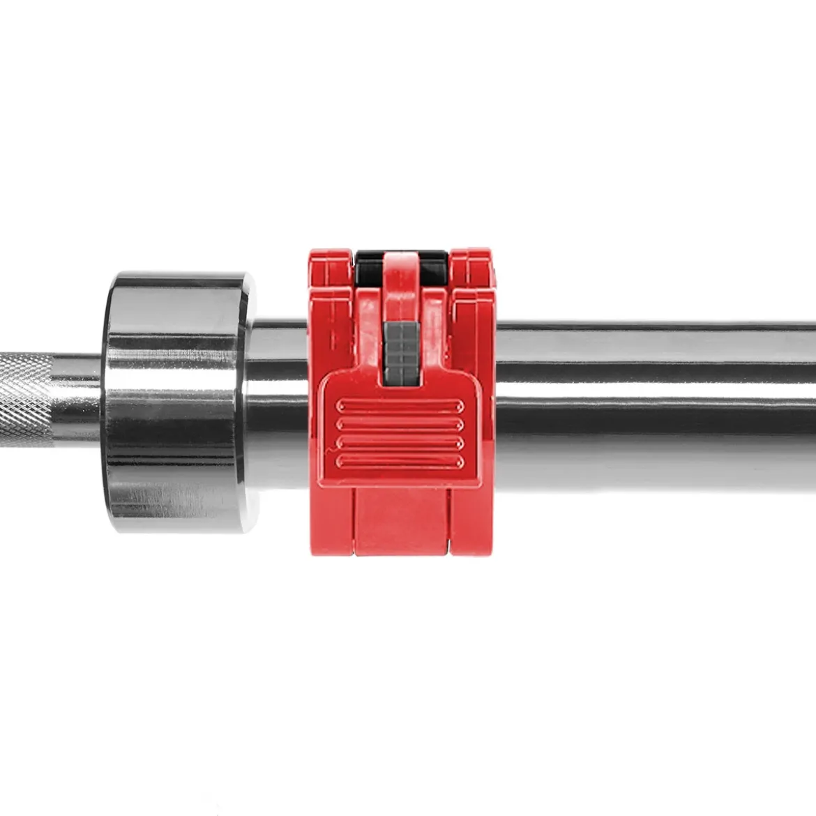 GOP220 PRO GRYF OLIMPIJSKI HMS PREMIUM Z ZACISKAMI LOCK JAW RED