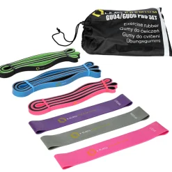 GU04 GU06 PRO SET ZESTAW GUM DO ĆWICZEŃ HMS PREMIUM