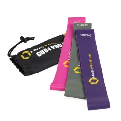 GU04 PRO SET ZESTAW GUM DO ĆWICZEŃ HMS