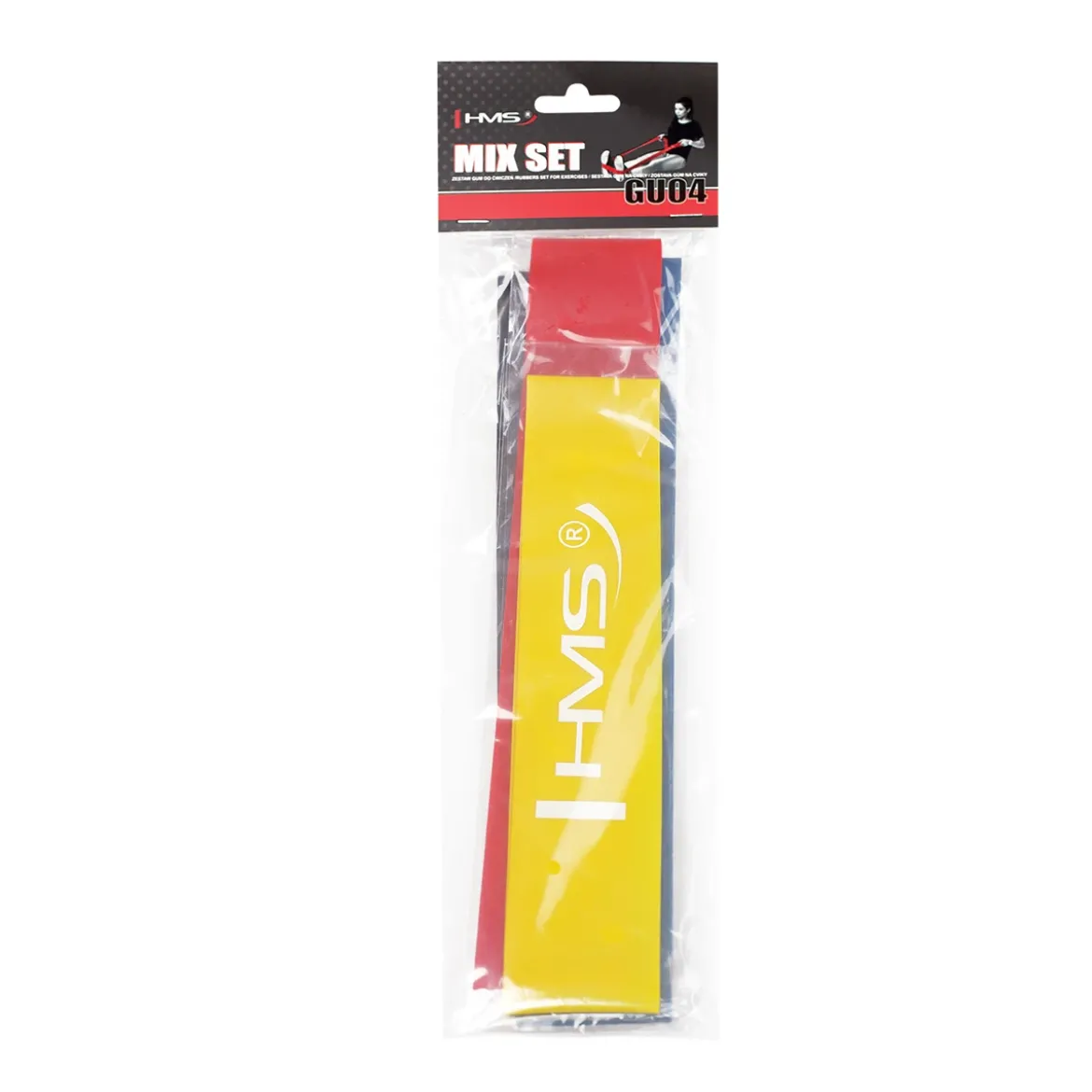 GU04 SET ZESTAW GUM DO ĆWICZEŃ HMS