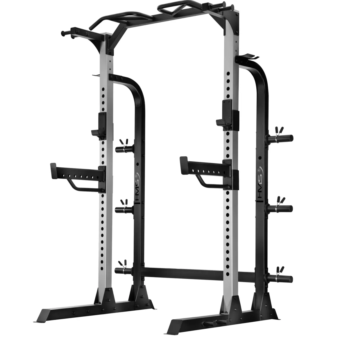 HALF RACK WIELOFUNKCYJNA KLATKA TRENINGOWA KLT5432 SEMI COMMERCIAL HMS