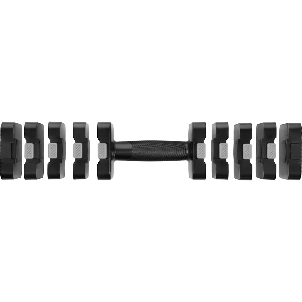 HANTLE CIĘŻARKI REGULOWANE BLACK 2 x 5 KG HL02 HMS