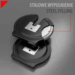 Hantle regulowane 2w1 HMS SGR40 PRO Set – sztanga i sztangielki