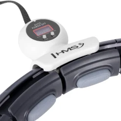 HHM15 HULA HOP BLACK Z MAGNESEM I OBCIĄŻNIKIEM + LICZNIK HMS