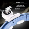 HHM15 HULA HOP BLUE Z MAGNESEM I OBCIĄŻNIKIEM + LICZNIK HMS