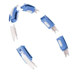 HHM15 HULA HOP BLUE Z MAGNESEM I OBCIĄŻNIKIEM + LICZNIK HMS