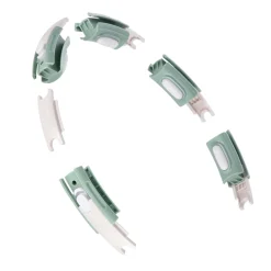 HHM15 HULA HOP GREEN Z MAGNESEM I OBCIĄŻNIKIEM + LICZNIK HMS