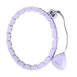 HHM14 HULA HOP VIOLET Z MAGNESAMI I OBCIĄŻNIKIEM + LICZNIK HMS