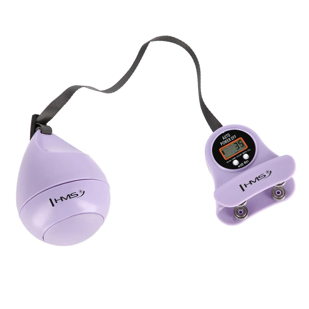 HHM13 HULA HOP VIOLET Z MAGNESAMI I OBCIĄŻNIKIEM + LICZNIK HMS