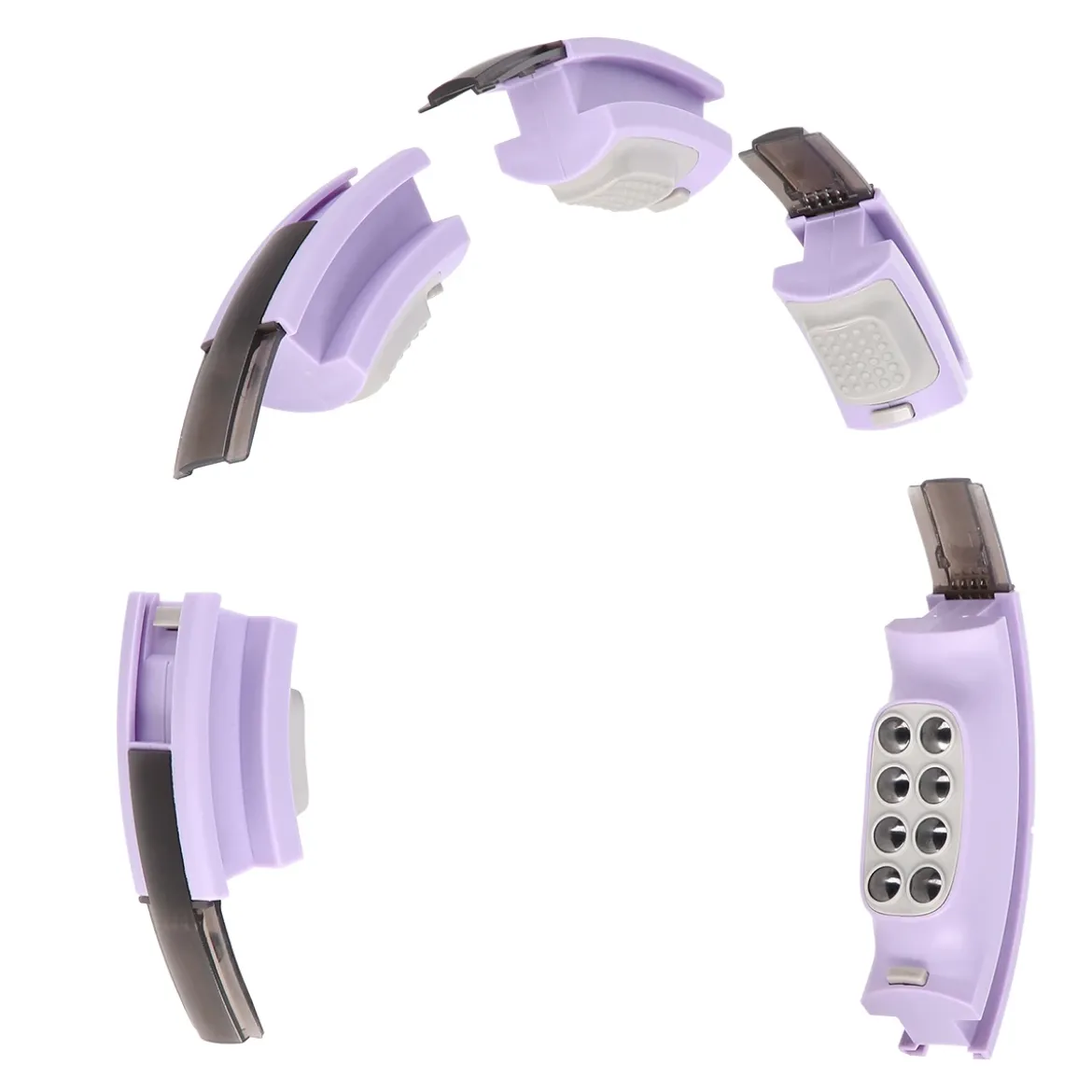 HHM13 HULA HOP VIOLET Z MAGNESAMI I OBCIĄŻNIKIEM + LICZNIK HMS