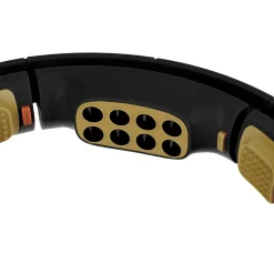 HHM13 NEW HULA HOP BLACK/GOLD Z MAGNESAMI I OBCIĄŻNIKIEM + LICZNIK HMS