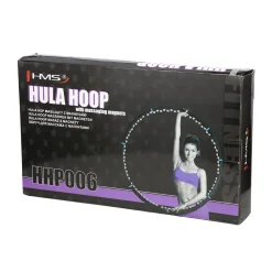 HHP006 HULA HOP MASUJĄCY Z MAGNESAMI HMS