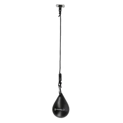 HHW11 PLUS SIZE HULA HOP BLACK Z WYPUSTKAMI I OBCIĄŻNIKIEM HMS