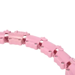 HHW11 PLUS SIZE HULA HOP LIGHT PINK Z WYPUSTKAMI I OBCIĄŻNIKIEM HMS