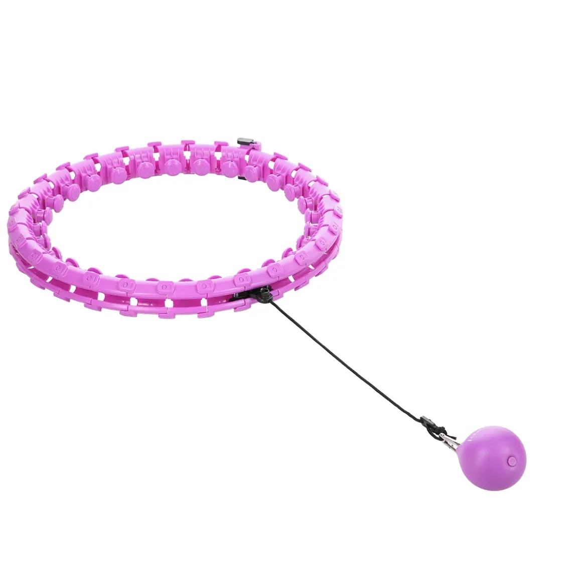 HHW12 PLUS SIZE HULA HOP Z WYPUSTKAMI I OBCIĄŻNIKIEM HMS