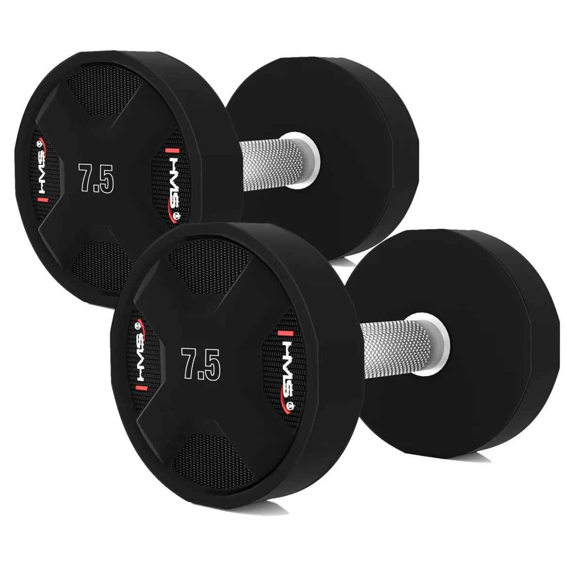 HPC SET ZESTAW HANTLI POLIURETANOWYCH 2 x 2.5 - 25 KG CPU (275 KG) HMS
