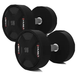 HPC SET ZESTAW HANTLI POLIURETANOWYCH 2 x 2.5 - 25 KG CPU (275 KG) HMS