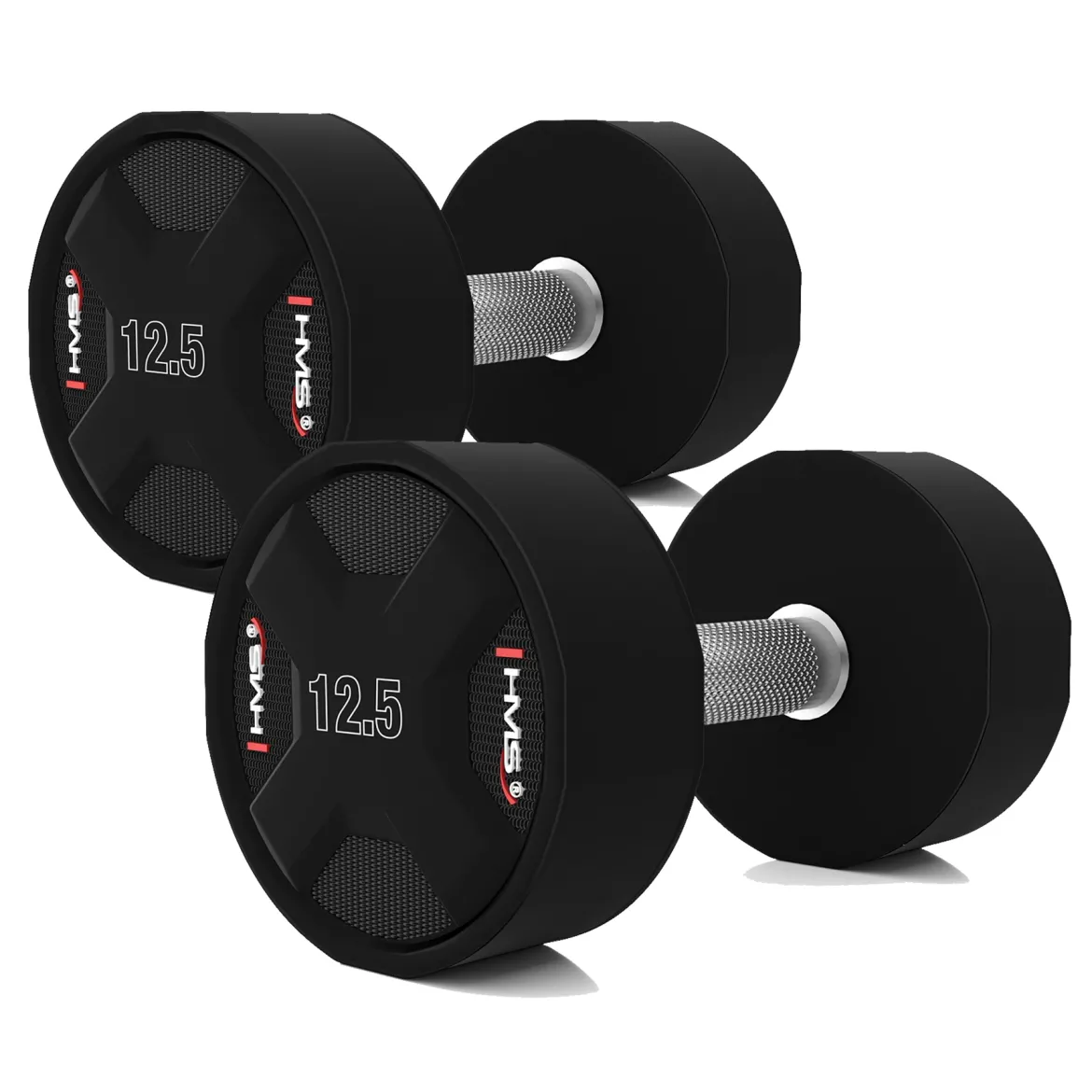 HPC SET ZESTAW HANTLI POLIURETANOWYCH 2 x 2.5 - 25 KG CPU (275 KG) HMS