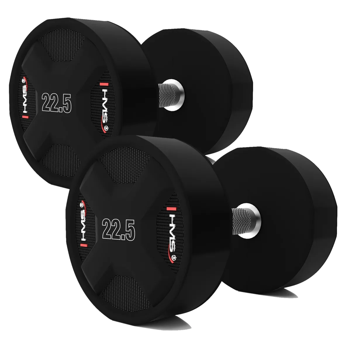 HPC SET ZESTAW HANTLI POLIURETANOWYCH 2 x 2.5 - 25 KG CPU (275 KG) HMS