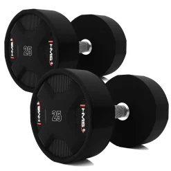 HPC SET ZESTAW HANTLI POLIURETANOWYCH 2 x 2.5 - 25 KG CPU (275 KG) HMS