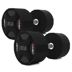 HPC SET ZESTAW HANTLI POLIURETANOWYCH 2 x 27.5 - 37.5 KG CPU (325 KG) HMS