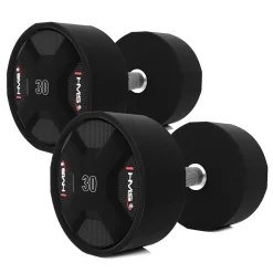 HPC SET ZESTAW HANTLI POLIURETANOWYCH 2 x 27.5 - 37.5 KG CPU (325 KG) HMS