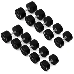 HPC SET ZESTAW HANTLI POLIURETANOWYCH 2 x 27.5 - 37.5 KG CPU (325 KG) HMS