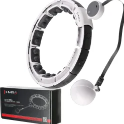 Hula hop magnetyczne HMS HHM16 z obciążeniem i licznikiem LCD