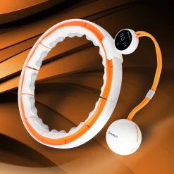 Hula hop magnetyczne HMS HHM21 z obciążeniem, TPE i licznikiem USB-C