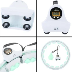 Hula hop regulowane HMS HHW06 z obciążeniem i licznikiem LCD