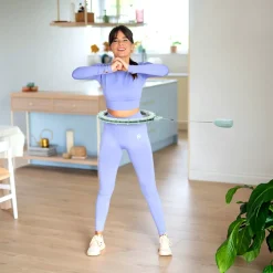 Hula hop z magnesami, obciążnikiem i licznikiem HMS HHM14