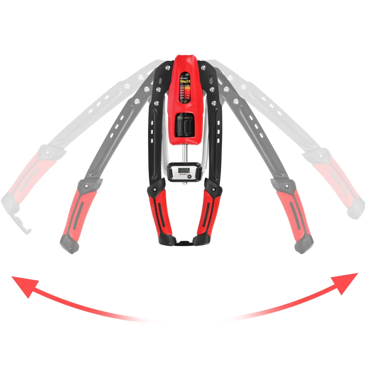 HYDRAULICZNY ŚCISKACZ DO ĆWICZEŃ Z LICZNIKIEM F1020 PRO HMS